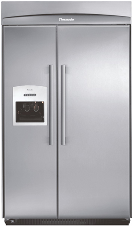 Thermador 42 ' Stainless Steel Built In Side By Side Refrigerator - KBUDT4255E