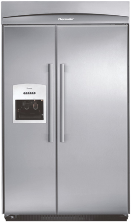 Thermador 48 ' Stainless Steel Built In Side By Side Refrigerator - KBUDT4855E