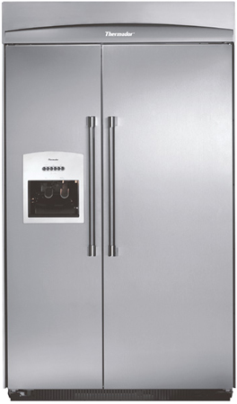 Thermador 48 ' Stainless Steel Built In Side By Side Refrigerator - KBUDT4865E