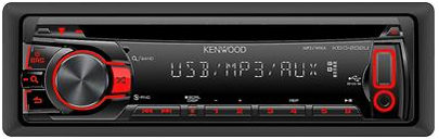 Kenwood KDC-202U In-Dash CD Receiver - KDC-202U
