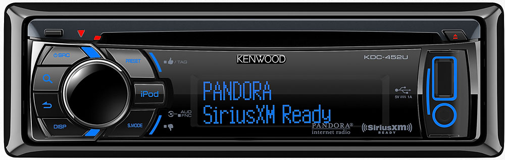 Kenwood In-Dash CD Receiver - KDC-452U