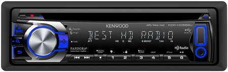 Kenwood In Dash CD Receiver - KDC-HD552U