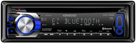 Kenwood Excelon In Dash CD Receiver - KDC-X696