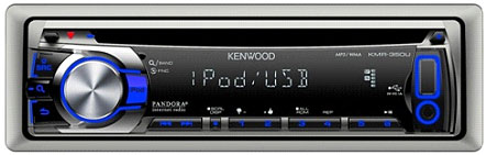 Kenwood In-Dash Marine CD Receiver - KMR-350U