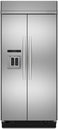 KitchenAid 42 ' Architect Series II Built-In Side By Side Refrigerator - KSSC42QVS