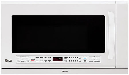 LG LMHM2017SW White Over-The-Range Microwave Oven - LMHM2017SW LG LMHM2017SW White Over-The-Range Microwave Oven - LMHM2017SW
