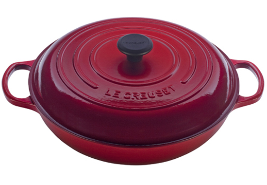 Le Creuset Signature 5 Qt. Cherry Braiser - LS25323267