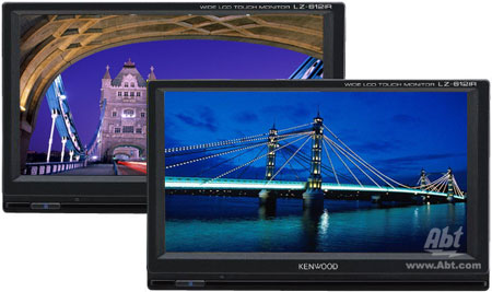 Kenwood 6.1 ' LCD Screen Twin Rear Monitor Package - LZ-6121IR