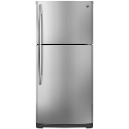 Maytag EcoConserve Monochromatic Stainless Steel Top-Freezer Refrigerator - M9BXXGMYM