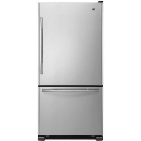Maytag EcoConserve MBF1958XES Stainless Steel Bottom-Freezer Refrigerator - MBF1958XES Maytag EcoConserve MBF1958XES Stainless Steel Bottom-Freezer Refrigerator - MBF1958XES