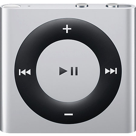 Apple 2GB Silver 4th Generation iPod Shuffle - MC584LL/A