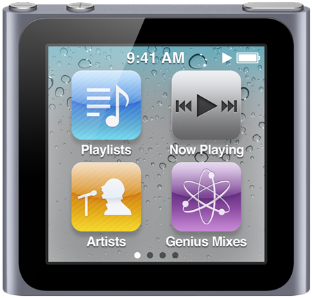 Apple 8GB Graphite 6th Generation iPod Nano - MC688LL/A
