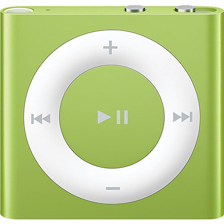 Apple 2GB Green 4th Generation iPod Shuffle - MC750LL/A