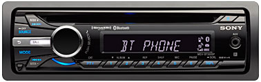 Sony Single DIN Car Stereo Receiver - MEX-BT3000P