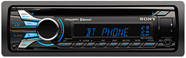 Sony Single DIN Car Stereo Receiver - MEX-BT4000P