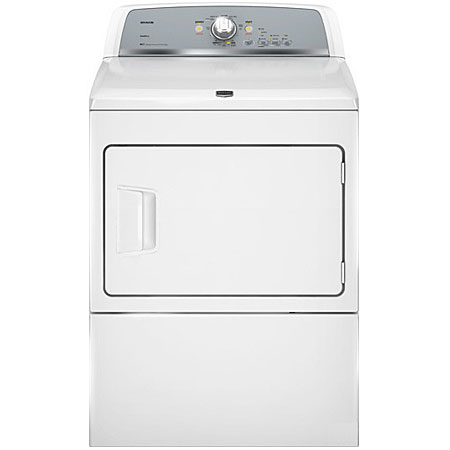 Maytag Bravos X MGDX550 White Gas Dryer - MGDX550XW