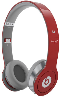 Monster Beats Solo HD High Definition With ControlTalk Red Headphones - MHBTSONSOHDRDCT