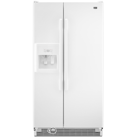 Maytag MSF25C2EX White Side-By-Side Refrigerator - MSF25C2EXW