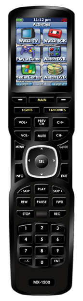 Universal Remote Control Color Touch Screen Remote Control - MX-1200