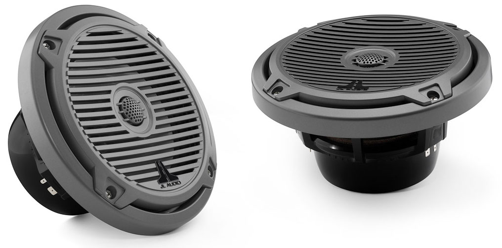 JL Audio M Series 6.5 ' Coaxial Black Marine Speakers - MX650-CCX-CG-TB