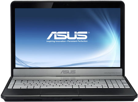 Asus N Series Black Laptop Computer - N55SF-DH71