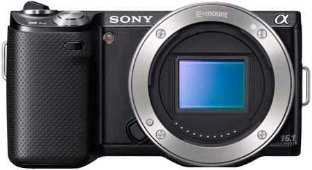 Sony NEX-5N Black Digital SLR Camera - NEX-5N/B