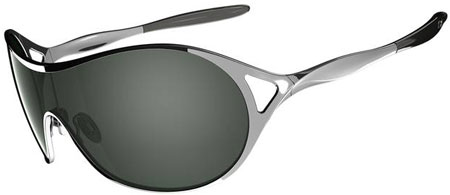 Oakley Polished Chrome Deception Womens Sunglasses - OO4039-03 Oakley Polished Chrome Deception Womens Sunglasses - OO4039-03