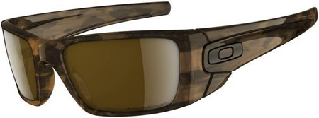 Oakley Fuel Cell Polarized Brown Tortoise Mens Sunglasses - OO9096-06