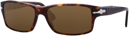 Persol Sun Collection Tortoise Polarized Unisex Sunglasses - PO2761S572457