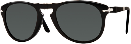 Persol Sun Collection Black Polarized Unisex Sunglasses - PO714S549558