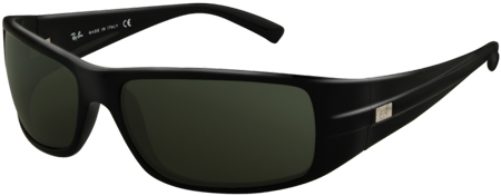 Ray-Ban RB4057 Glossy Black Mens Sunglasses - RB405760161