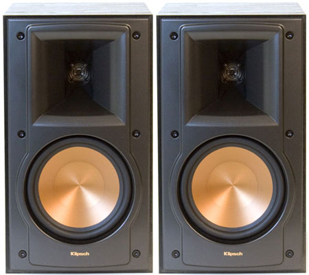 Klipsch Reference Series RB-51 II Black Bookshelf Speakers - RB-51 II