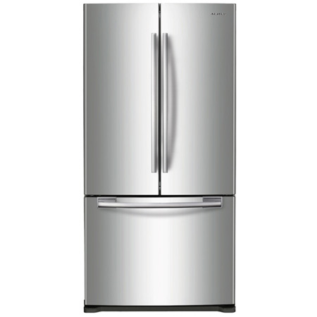 Samsung RF217 Stainless Steel 20 Cu. Ft. French Door Bottom Freezer Refrigerator - RF217ACRS