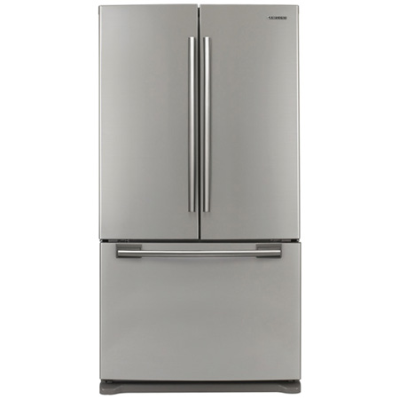 Samsung RF263 Stainless Platinum 26 Cu. Ft. French Door Bottom Freezer Refrigerator - RF263AEPN