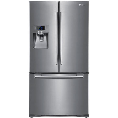 Samsung RFG237 Stainless Steel Bottom Freezer Refrigerator - RFG237AARS