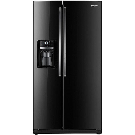 Samsung RS261 Black Side-By-Side Refrigerator - RS261MDBP