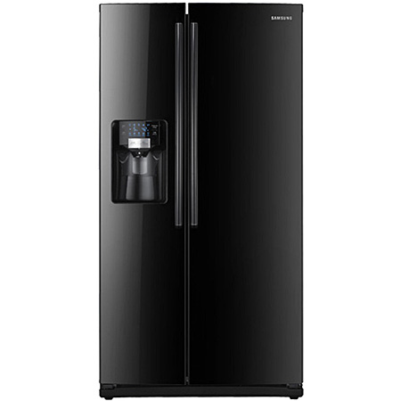 Samsung RS263 Black Side-By-Side Refrigerator - RS263TDBP
