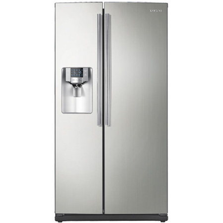 Samsung RS267 Stainless Platinum Side-By-Side Refrigerator - RS267TDPN Samsung RS267 Stainless Platinum Side-By-Side Refrigerator - RS267TDPN