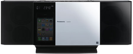 Panasonic Black Compact Sound System - SC-HC35