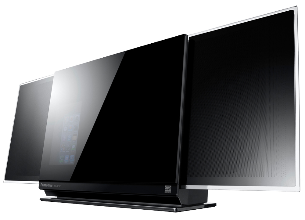 Panasonic Black Micro Sound System - SC-HC37