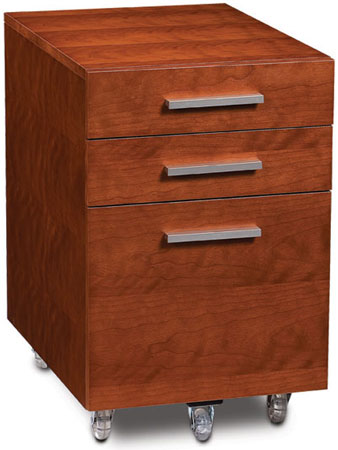 BDI Sequel Series Low Mobile File Pedestal - 6007