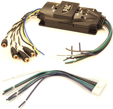 Pac Audio 4-Channel Premium Line Output Converter With Remote Turn-On Trigger - SOEM-4