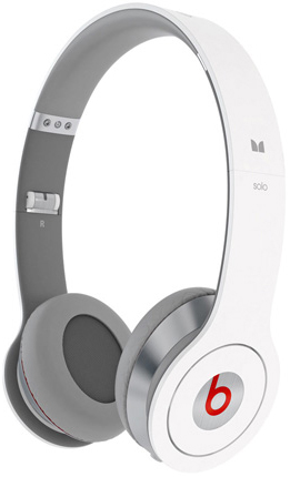 Monster Beats Solo With ControlTalk Headphones - MH BTS ON SO WH