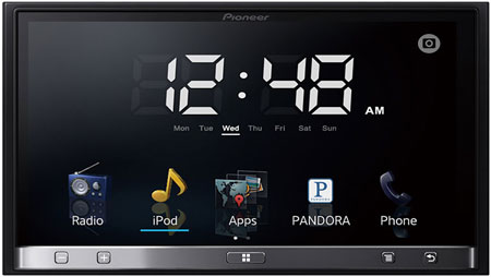 Pioneer AppRadio 2 Double-DIN Multimedia Receiver - SPH-DA100