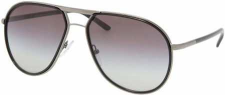 Prada SPR 56MS Gunmetal Mens Sunglasses - SPR 56MS 5AV3M1