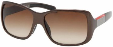 Prada SPS 08H Sport Brown Mens Sunglasses - SPS 08H 7BG6S1