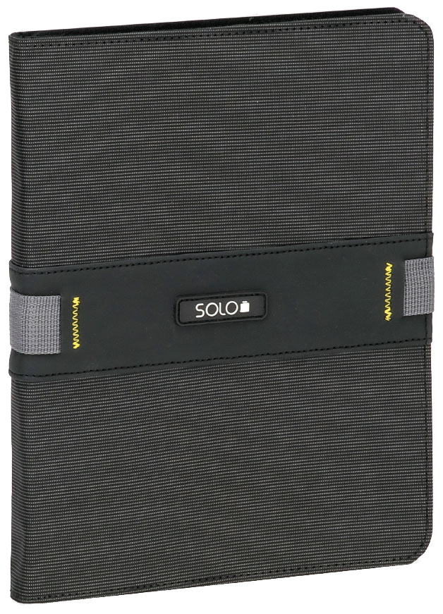 Solo Storm Collection Grey iPad 2 Booklet Case - STM11-04