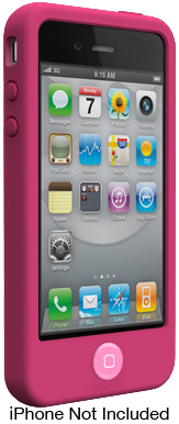 SwitchEasy Fuchsia iPhone 4 Colors Silicone Case - SW-COL4-P
