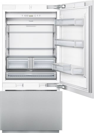Thermador 36 ' Custom Panel Built-In Bottom-Freezer Refrigerator - T36IB800SP
