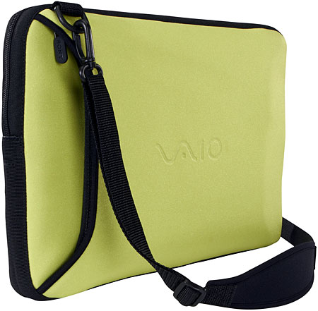 Sony VAIO Green Reversible Notebook Sleeve - VGP-AMC9/G